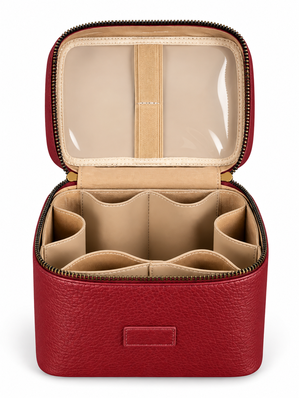Small Burgundy Vanity Bag