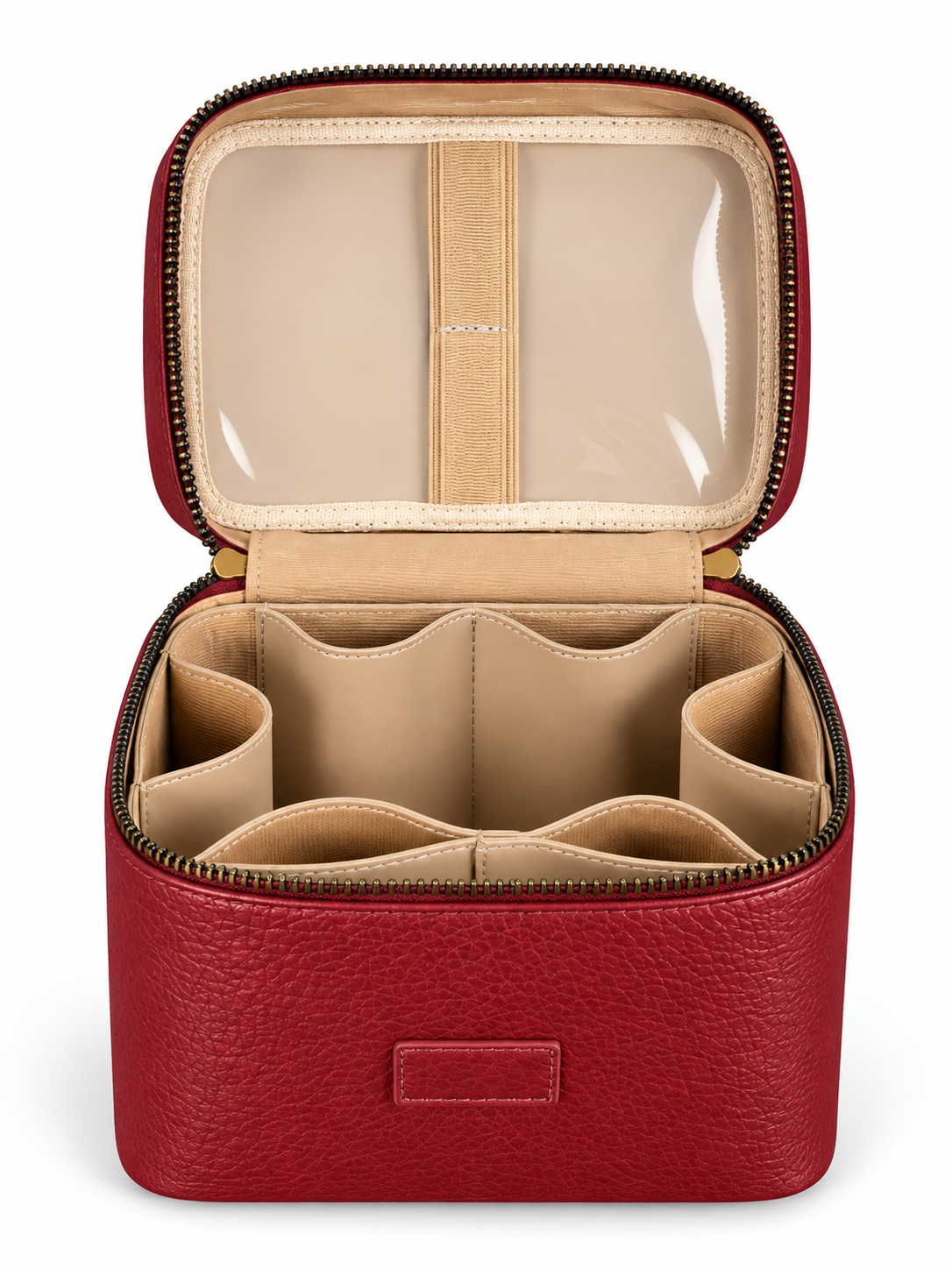 Small Burgundy Vanity Bag