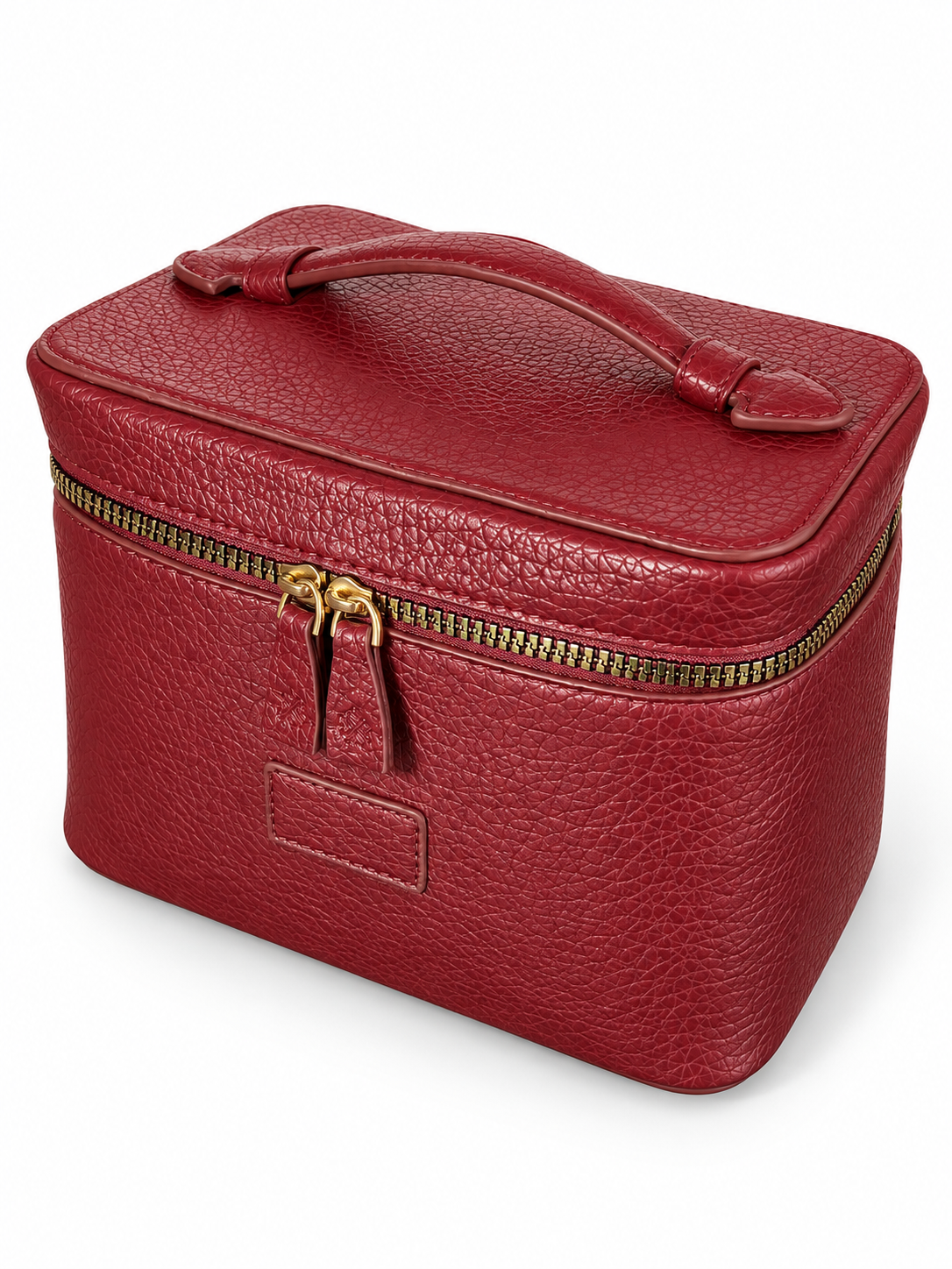 Small Burgundy Vanity Bag