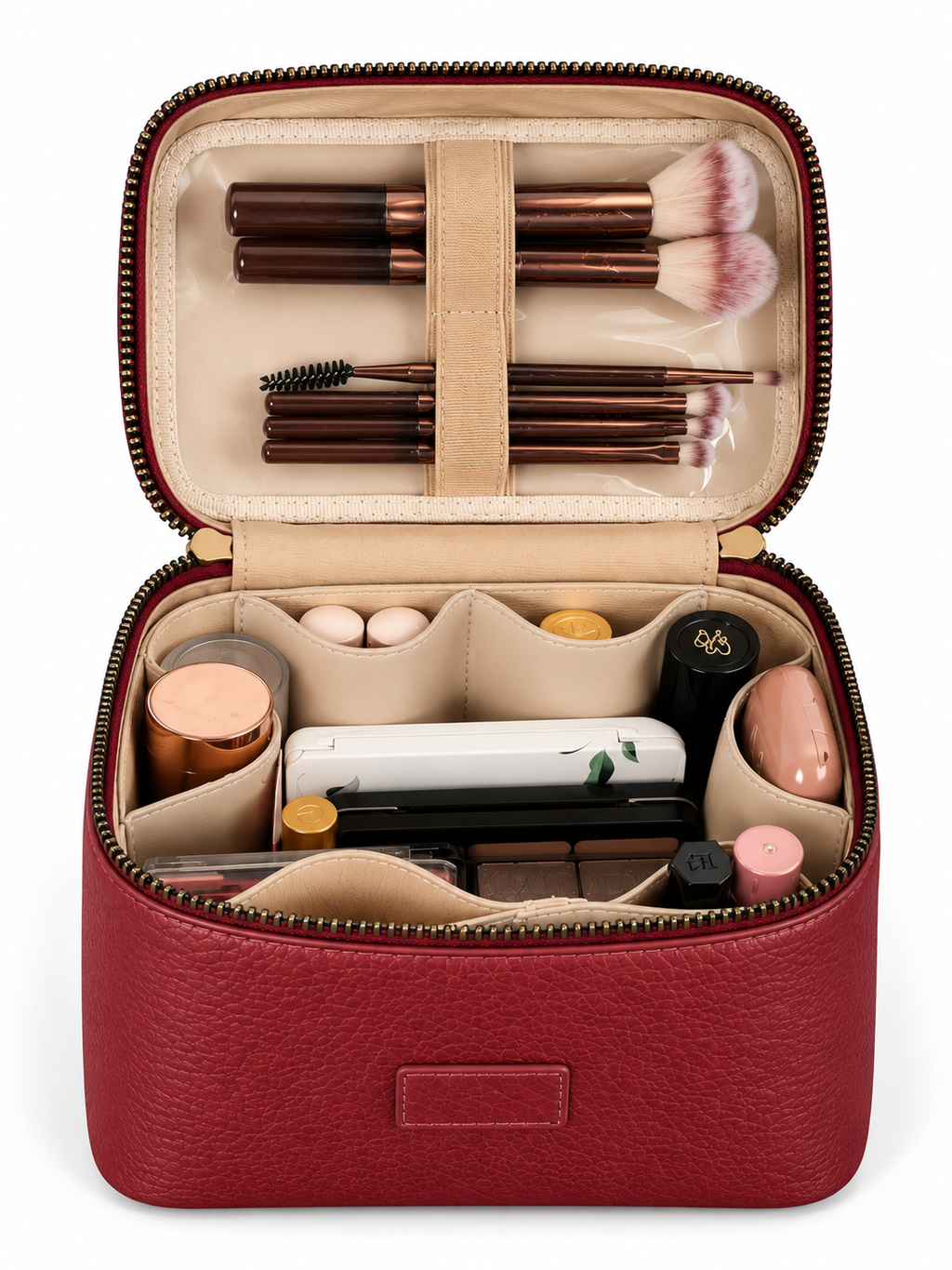 Small Burgundy Vanity Bag